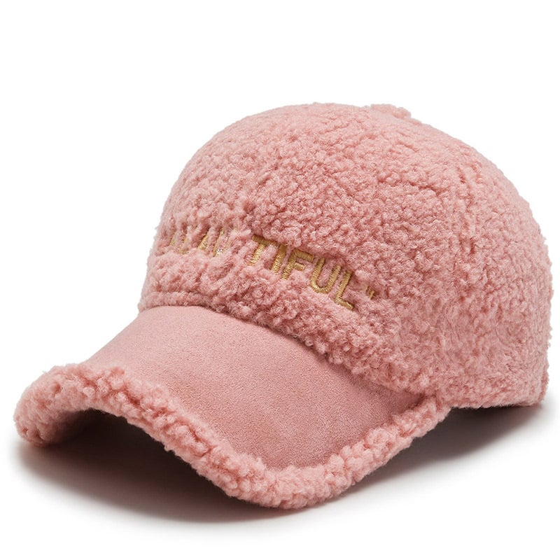 Children's Lamb Plush Winter Hat - Fashionable & Versatile