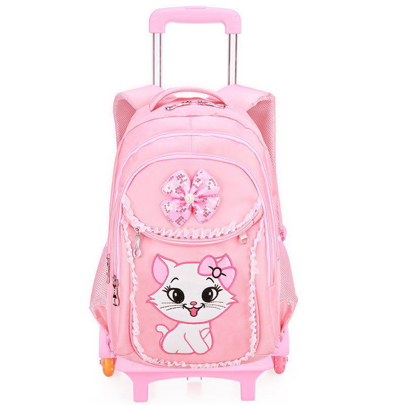 Trolley School Bag for Elementary Students
