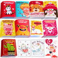 90shine 54PCS Valentines Day Coloring Books for Kids Bulk - Valentines Classroom School Party Favors Gifts Holiday Class Activity Supplies