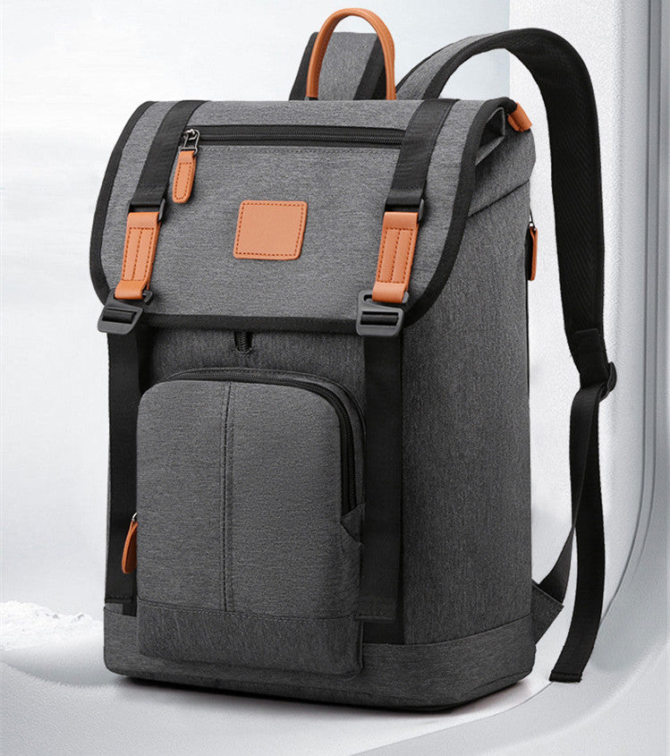 Fashion School Bag with USB Charging and Large Capacity