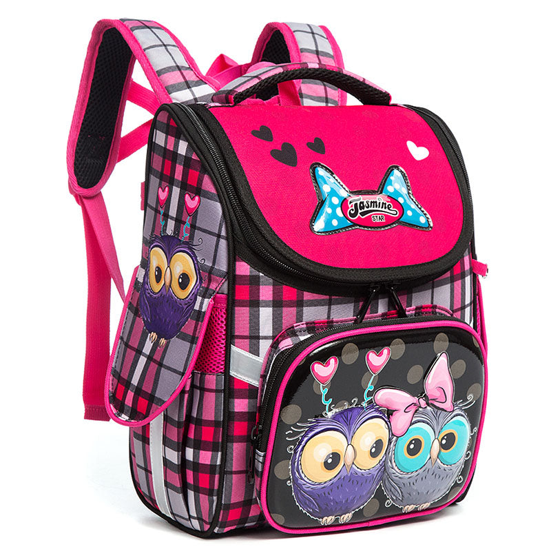 14-Inch Double Shoulder Children's School Bag