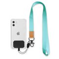 Qkari Phone Lanyard (3-Piece Set) Cell Phone Lanyard with Adjustable Detachable Neckstrap and Phone Tether，Fits Most Cell Phones.（B）