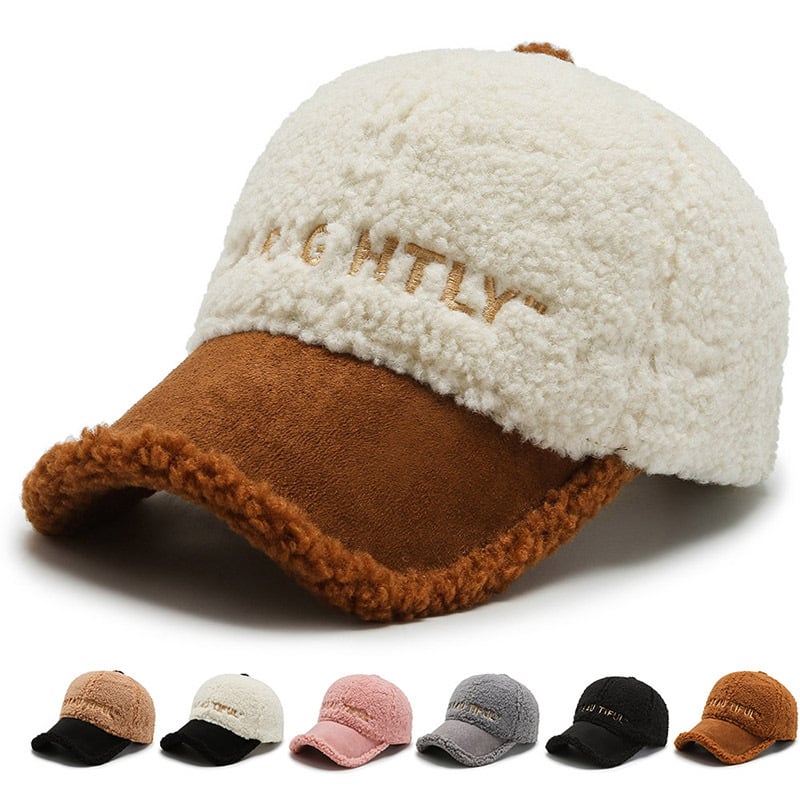 Children's Lamb Plush Winter Hat - Fashionable & Versatile