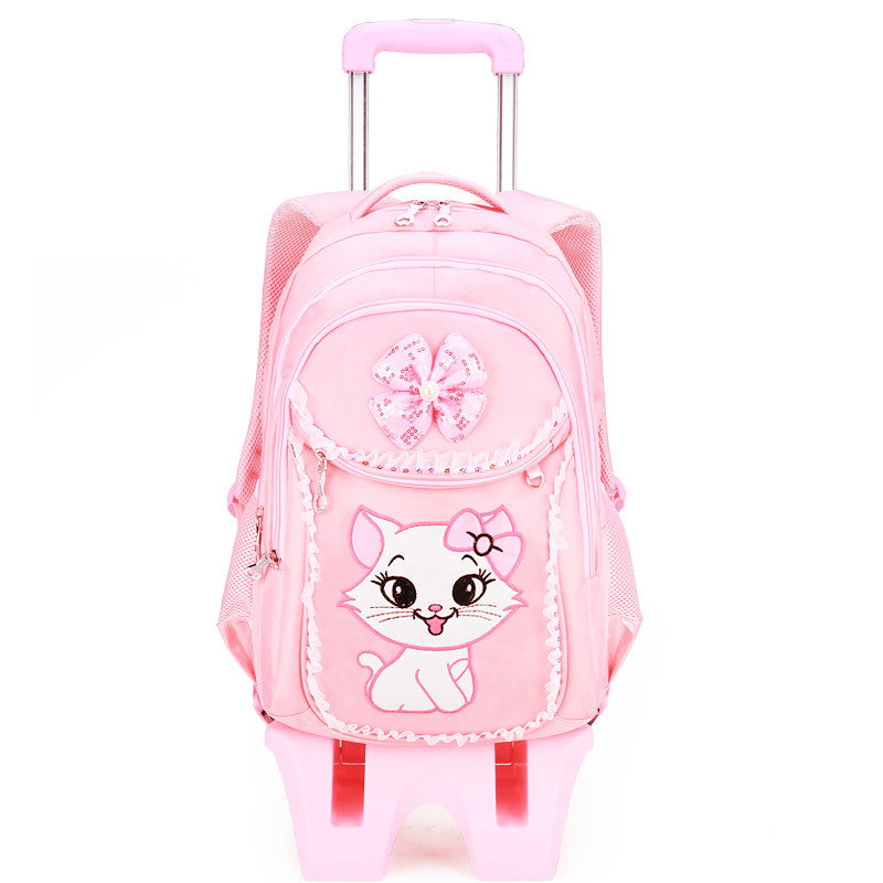 Trolley School Bag for Elementary Students