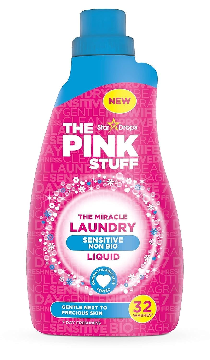 Stardrops - The Pink Stuff - The Miracle Laundry Sensitive Non Bio Liquid