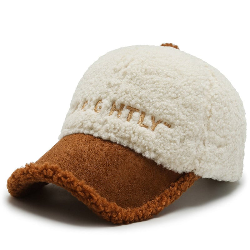 Children's Lamb Plush Winter Hat - Fashionable & Versatile