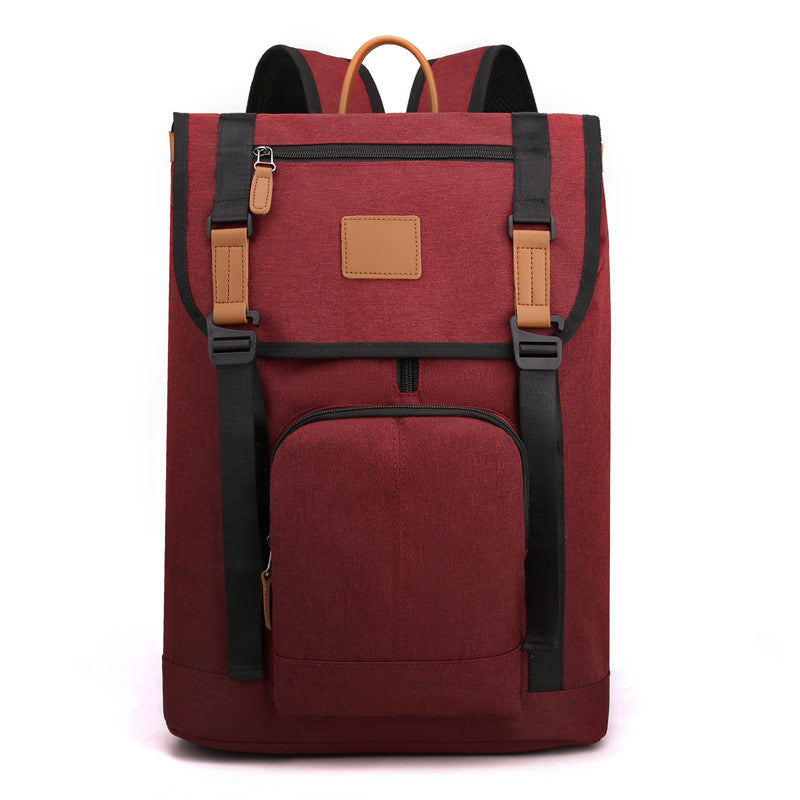 Fashion School Bag with USB Charging and Large Capacity